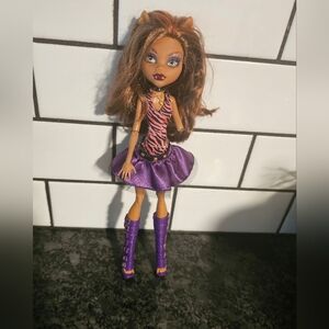 Not For Sale! Clawdeen Wolf Doll Basic Creeproductions 2008‎ Head Missing Arm